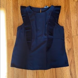 Navy Blue Banana Republic blouse